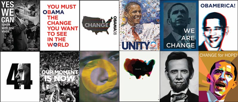 Design For Obama, Barack Obama, Graphic design, Spike Lee, Aaron Perry-Zucker, Presidente, Yes We Can