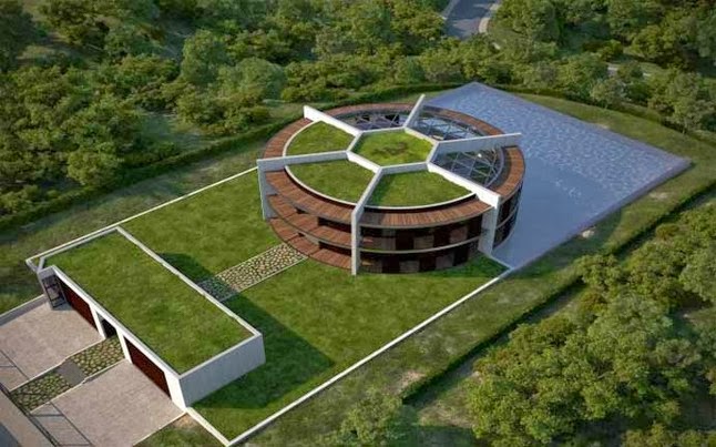 Proyecto ONE-ZERO Eco-House planeada para Lionel Messi [2013]